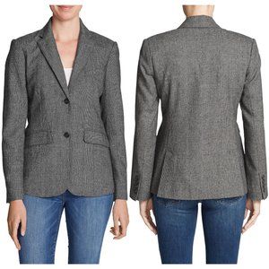 New! Eddie Bauer Classic Wool Blend Blazer Jacket